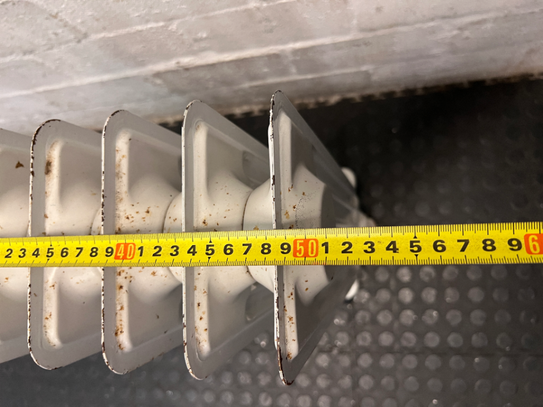 Fust Novamatic Oil-Filled Heater with Castors — Working Order with Visible Wear