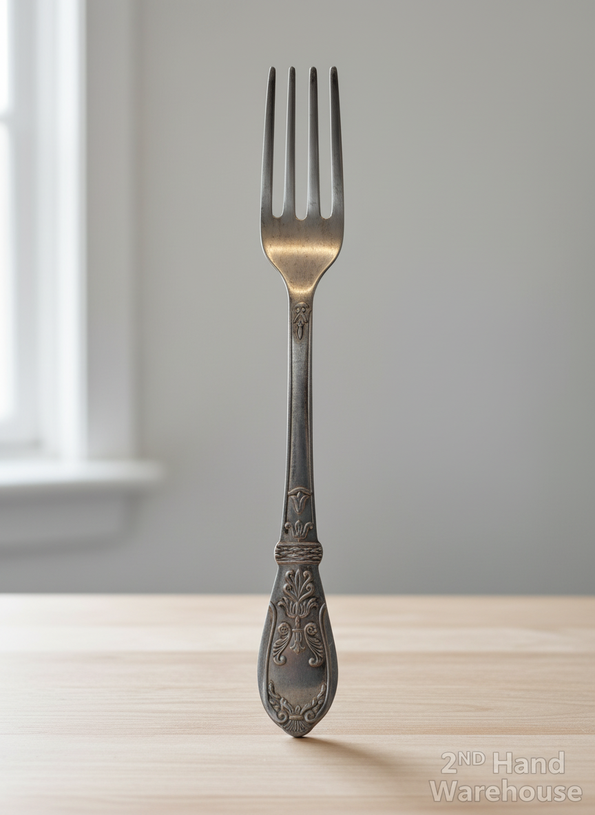 Giant Ornate Metal Decorative Fork ✨