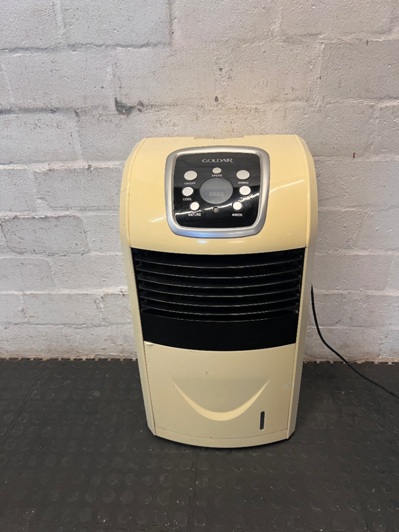 Goldair Portable Air Cooler - Fair Condition, Dusty - 2ndhandwarehouse.com