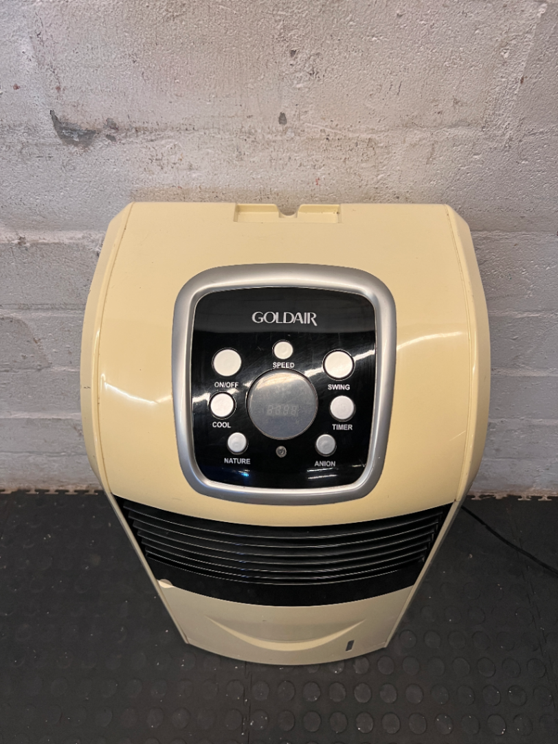 Goldair Portable Air Cooler - Fair Condition, Dusty - 2ndhandwarehouse.com