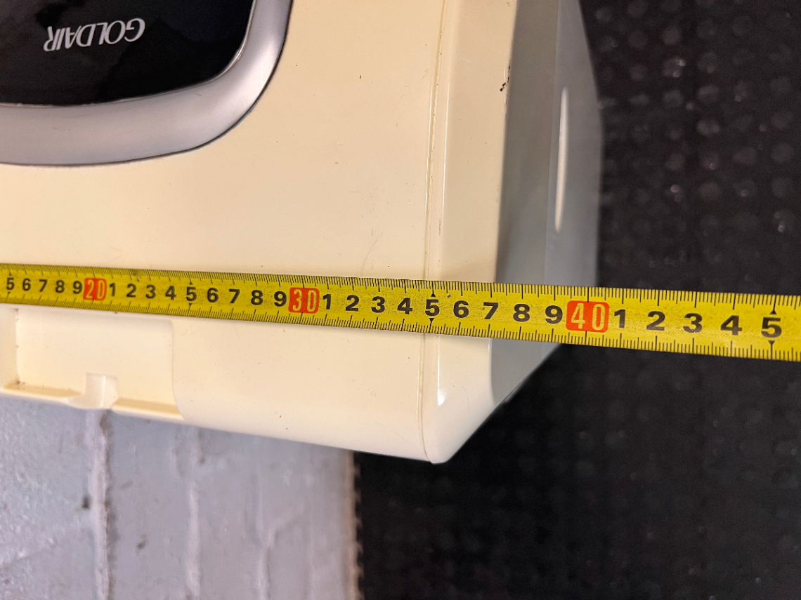 Goldair Portable Air Cooler - Fair Condition, Dusty - 2ndhandwarehouse.com