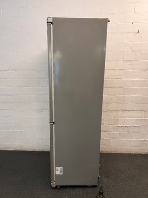Grey LG Fridge Freezer with Bottom Freezer — Working Fridge with Loose Freezer Tray