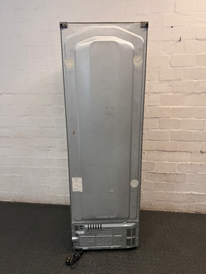 Grey LG Fridge Freezer with Bottom Freezer — Working Fridge with Loose Freezer Tray