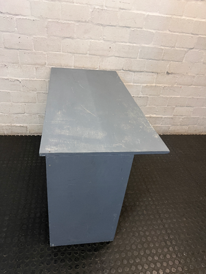 Grey Minimalist Office Desk - 2ndhandwarehouse.com