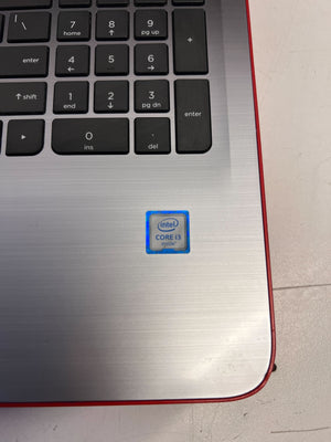 HP Pavilion Red & Grey Laptop - Intel Core i3 - Includes Charger - 2ndhandwarehouse.com