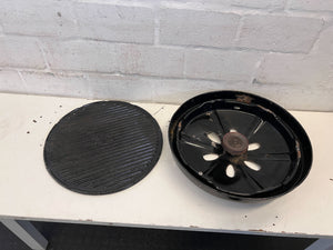 🔥 Heavy-Duty Braai Stand Grill Top – Round Cast Iron Cooking Plate - 2ndhandwarehouse.com