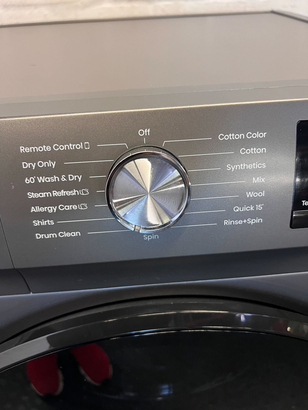 Hisense 10kg Wash 6kg Dry Inverter Washer Dryer - Grey - 2ndhandwarehouse.com