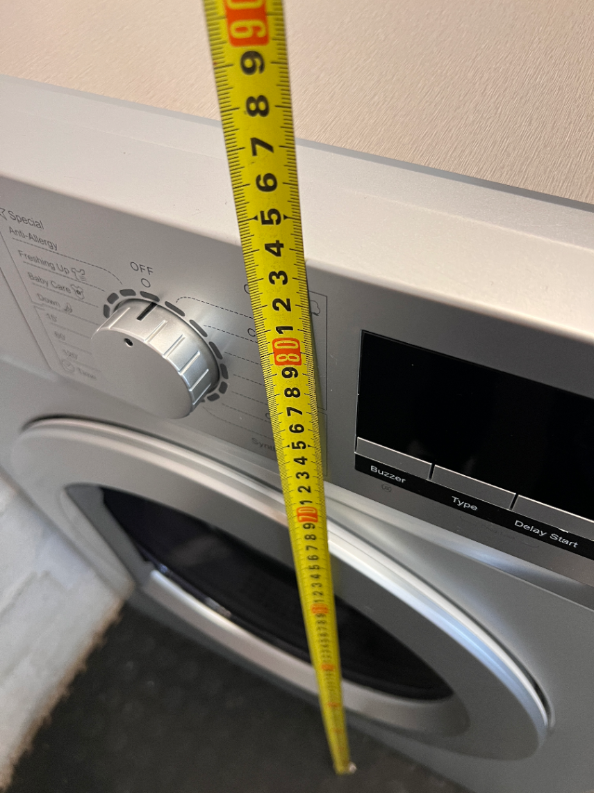 Hisense 8kg Front Load Tumble Dryer in Silver — Good Working Order - 2ndhandwarehouse.com