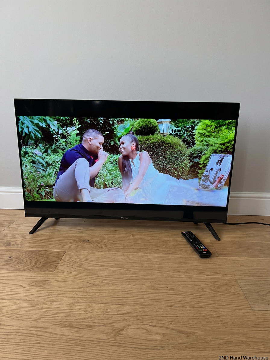 Hisense Flat Screen TV with Remote — Working Well; Used Condition
