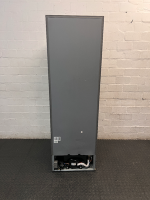 Hisense Metallic Fridge Freezer — Working Well; Fair Exterior Condition