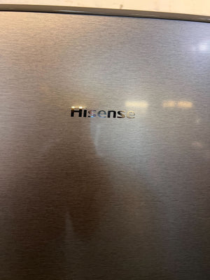 Hisense Silver Fridge Freezer with Water Dispenser - Modern & Efficient - 2ndhandwarehouse.com