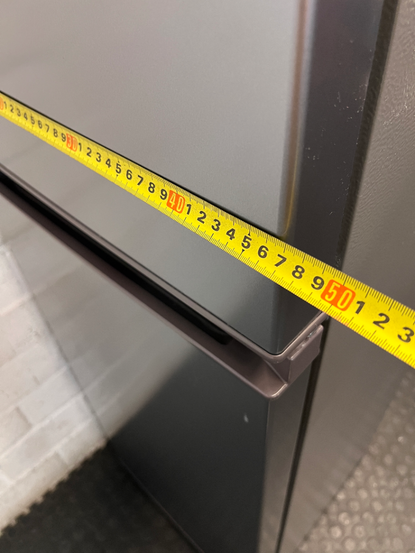 Hisense Silver Top-Mount Fridge Freezer — Good Working Order