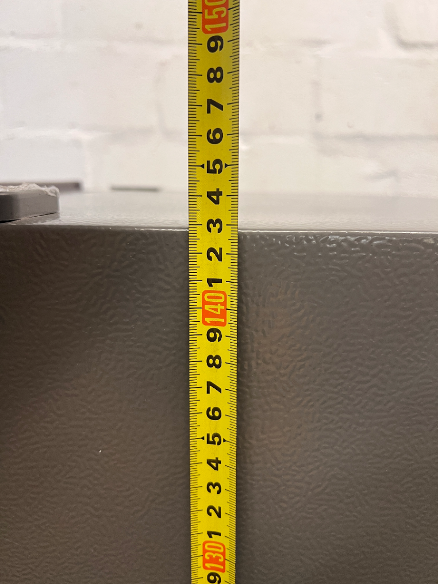 Hisense Silver Top-Mount Fridge Freezer — Good Working Order