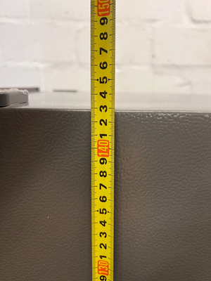 Hisense Silver Top-Mount Fridge Freezer — Good Working Order