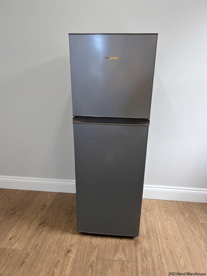 Hisense Silver Top-Mount Fridge Freezer — Good Working Order