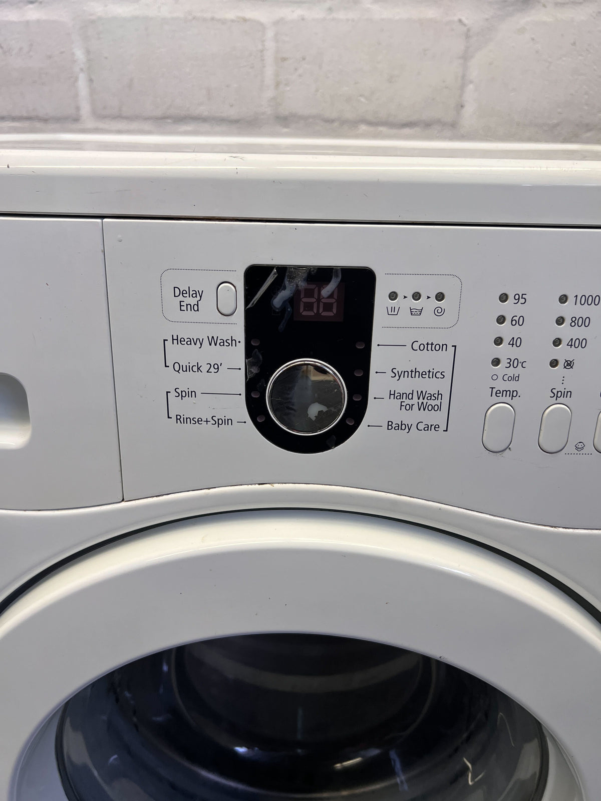Samsung Diamond WF8500NHW Front Loader Washing Machine ✨