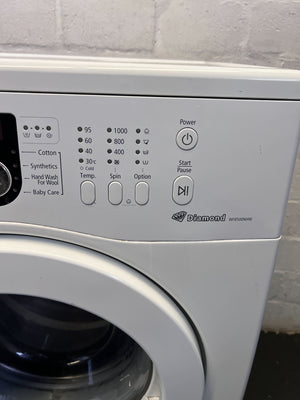 Samsung Diamond WF8500NHW Front Loader Washing Machine ✨