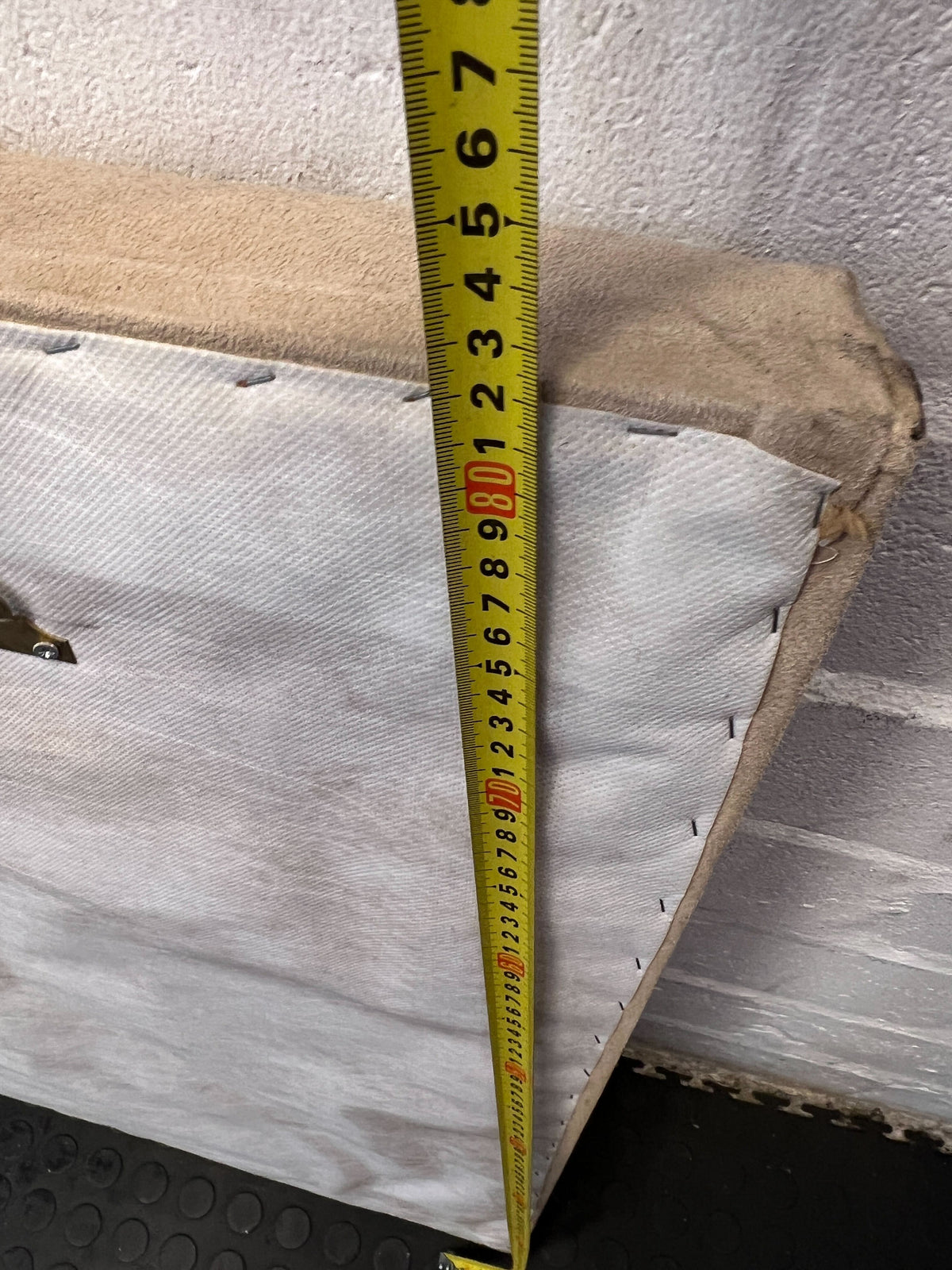 Versatile Cream Upholstered Double Headboard Panel