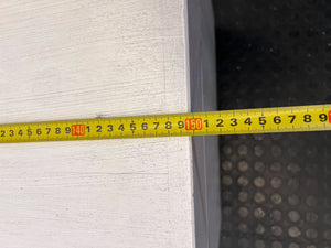 Versatile Whitewashed Wood Console Bench with Casters