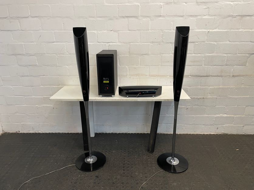 LG Subwoofer with 3 Speakers