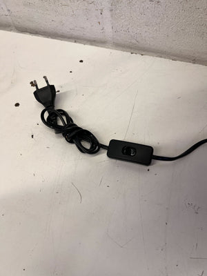 Charming Ruffled Fabric Table Lamp with Wooden Base ✨