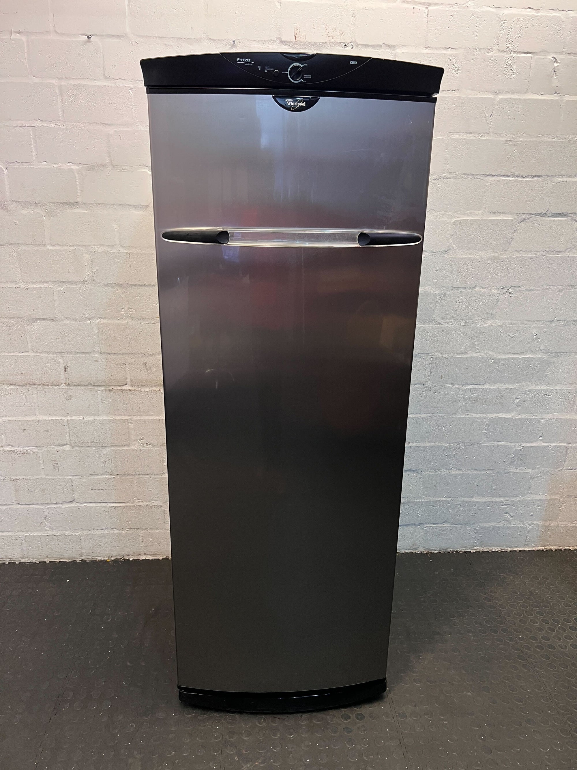 Whirlpool Slimline Stainless Steel Fridge – Not working - Needs new evaporator fan motor