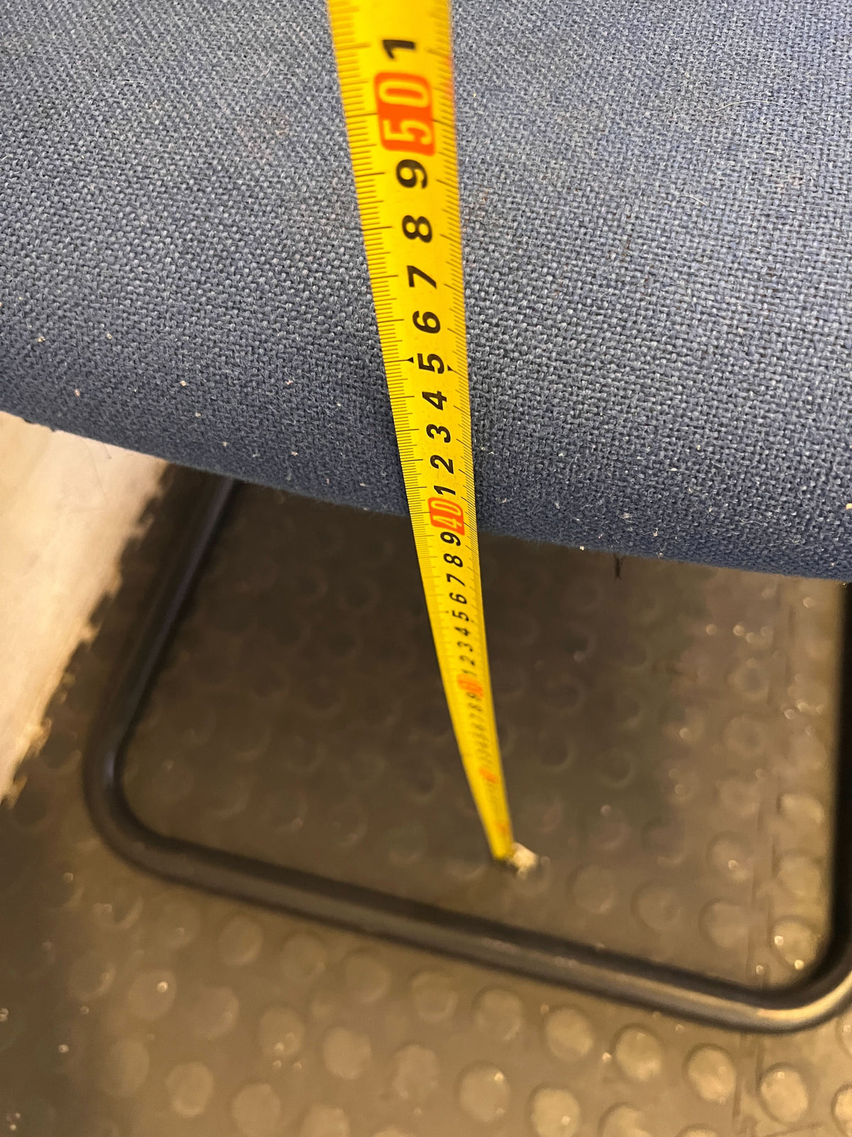 Sleek Blue Ergonomic Office Chair