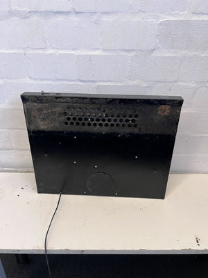 Defy Six Hundred Black Kitchen Extractor Hood - Lights Are Not Functional