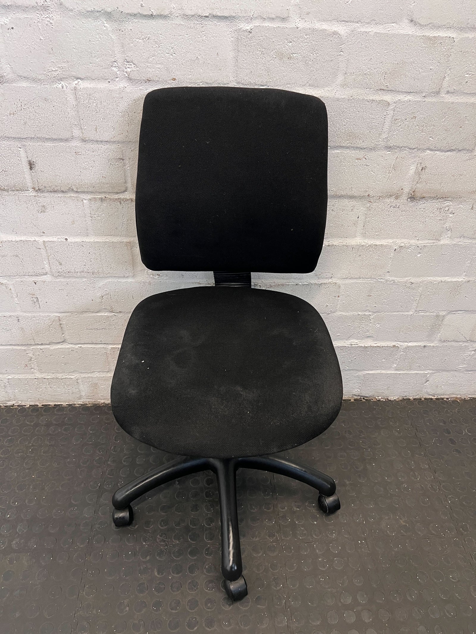 Ergonomic Black Office Chair with Adjustable Height