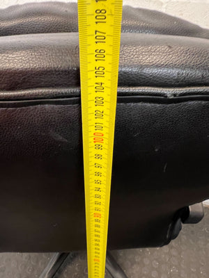 Ergonomic Black Office Chair with Minor Wear