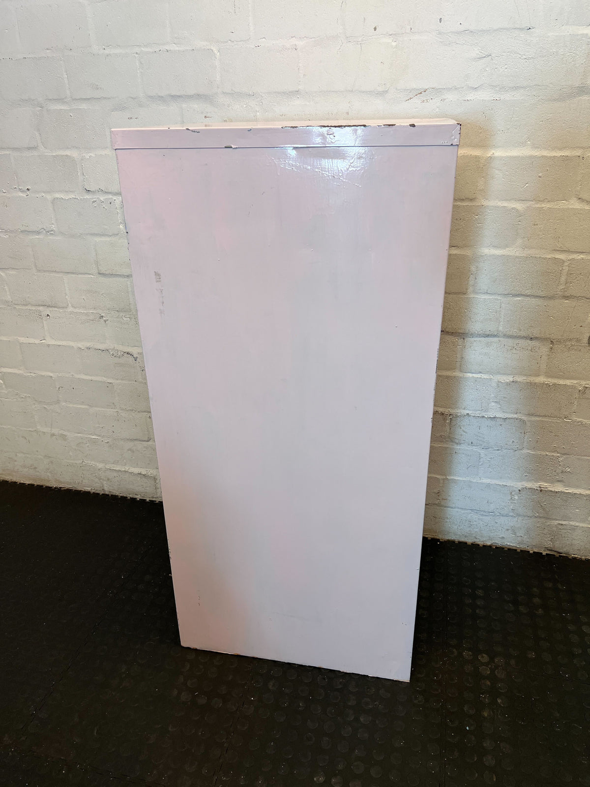 Retro Two-Tone 4-Drawer Filing Cabinet - Blue & Cream - 2ndhandwarehouse.com