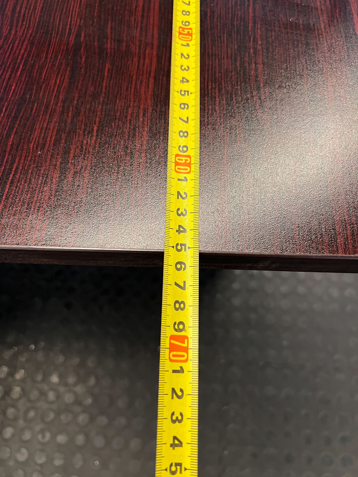 Efficient L-Shape Executive Desk - Dark Wood Finish - 2ndhandwarehouse.com