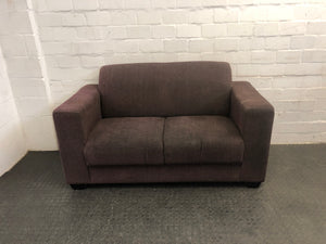 Brown Neat Two Seater Couch