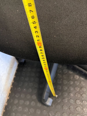 Comfortable Black High-Back Swivel Office Chair - 2ndhandwarehouse.com