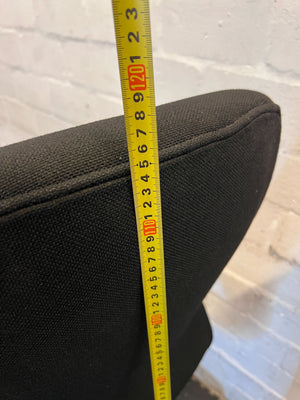 Comfortable Black High-Back Swivel Office Chair - 2ndhandwarehouse.com