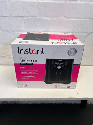 Instant Vortex Black Air Fryer with Minor Wear