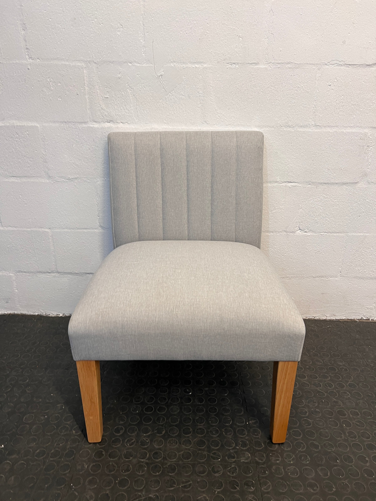George Mason - Patricia Accent Chair - Light Grey - 2ndhandwarehouse.com