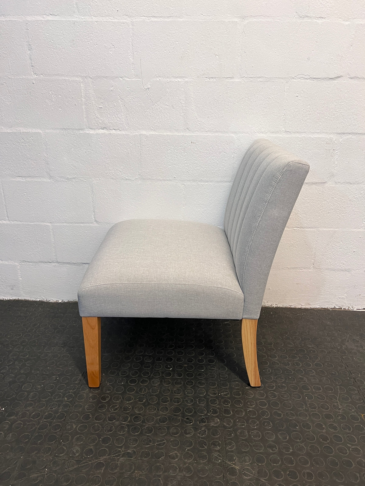 George Mason - Patricia Accent Chair - Light Grey - 2ndhandwarehouse.com