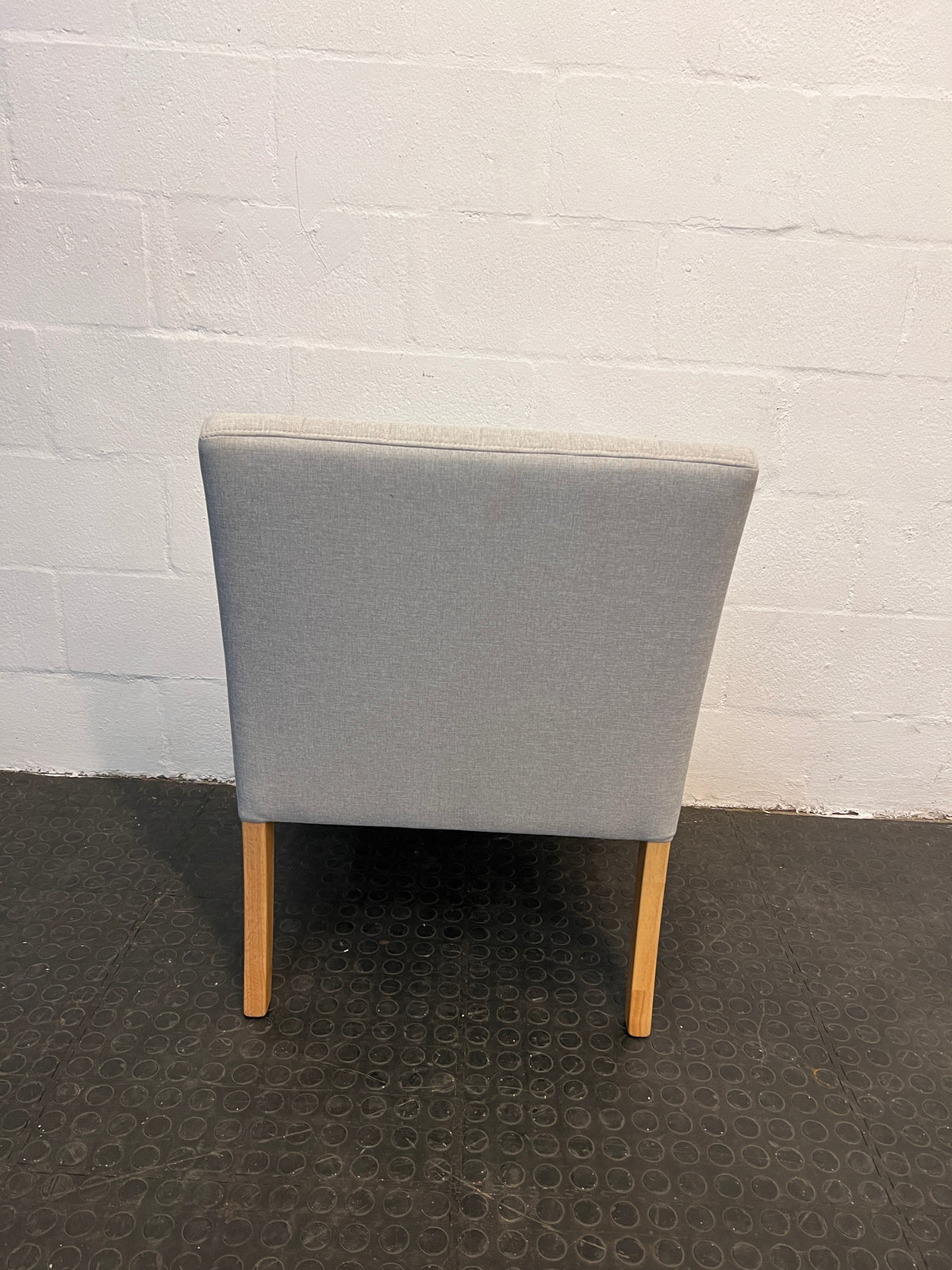 George Mason - Patricia Accent Chair - Light Grey - 2ndhandwarehouse.com