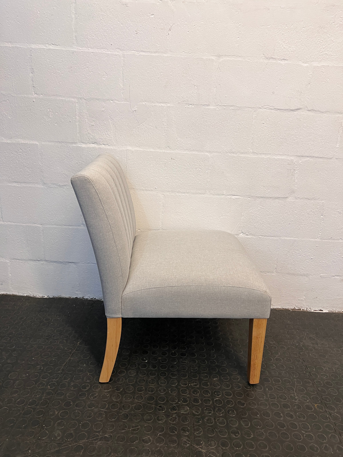 George Mason - Patricia Accent Chair - Light Grey - 2ndhandwarehouse.com