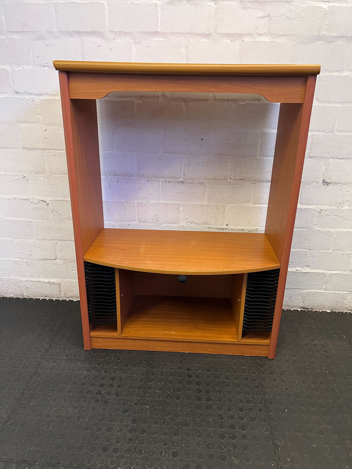 Classic Wooden TV Entertainment Unit with Media Storage - REDUCED