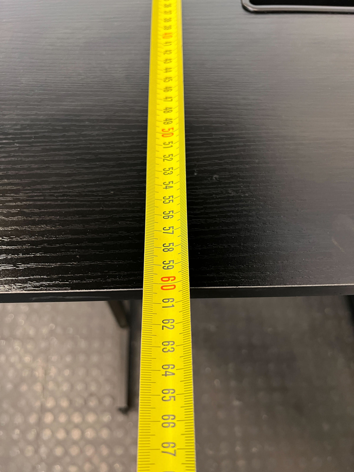 Adjustable Black Rolling Desk – Modern, Compact, Versatile Design