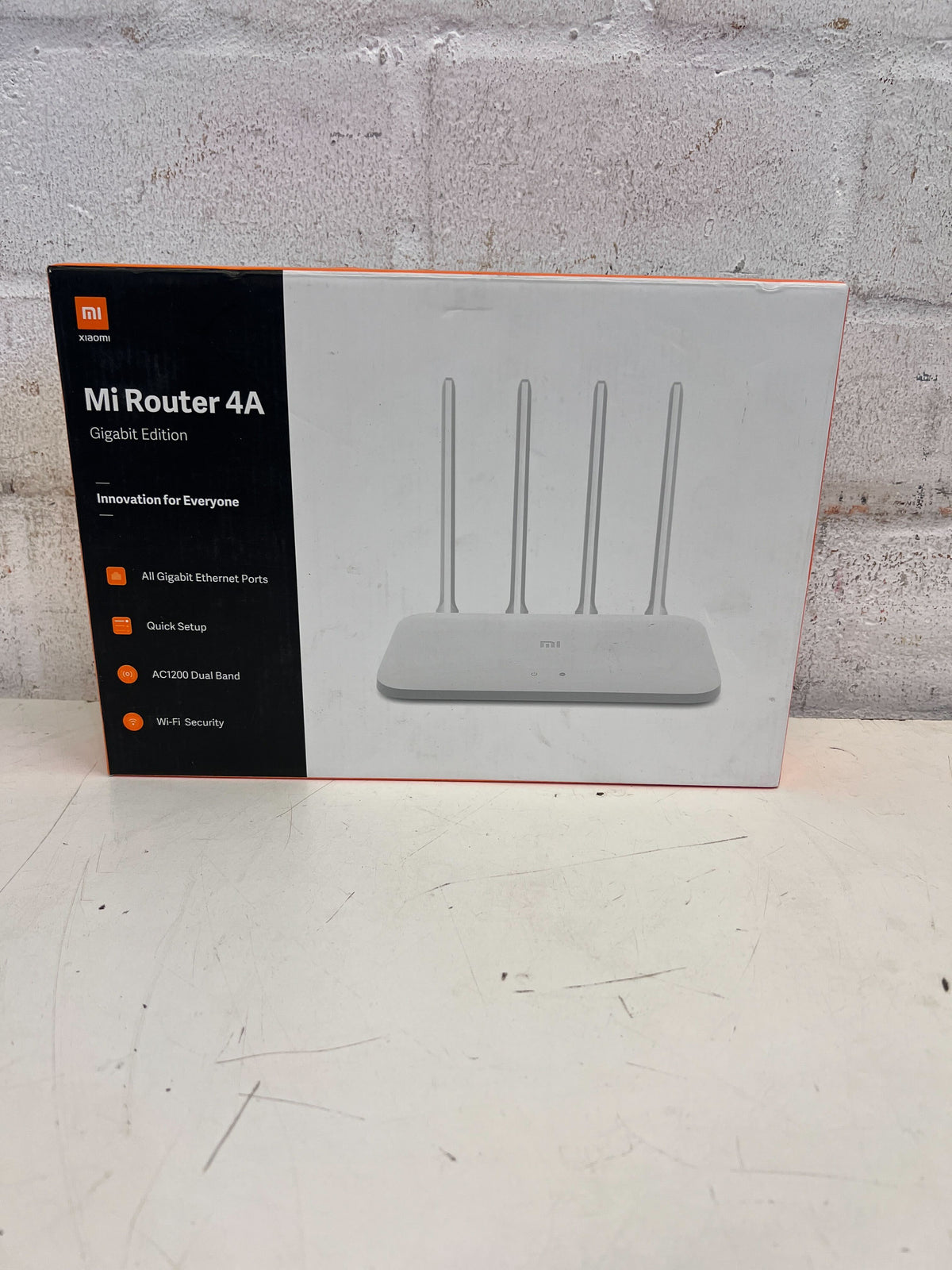 Xiaomi Wi-Fi Router - White, 4 Antennas, Minor Scratches - 2ndhandwarehouse.com