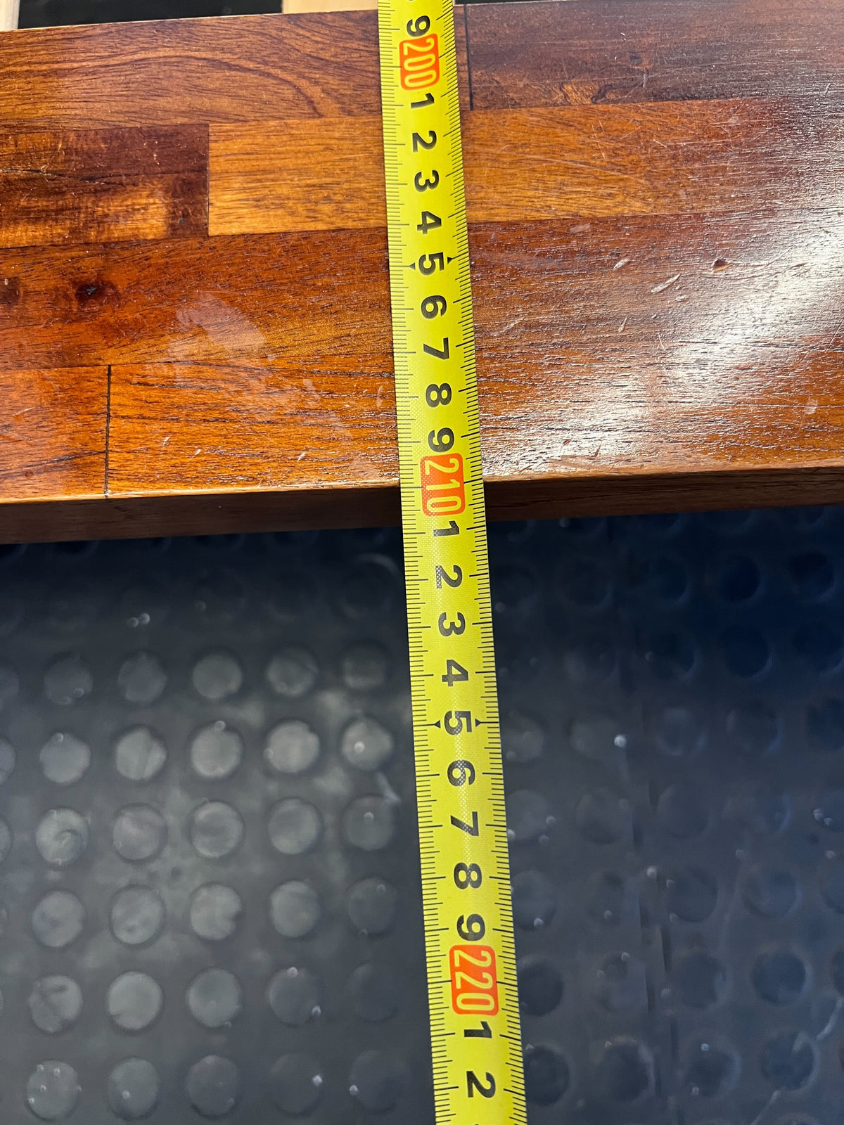 Modern Solid Wood King Bed Frame with Headboard