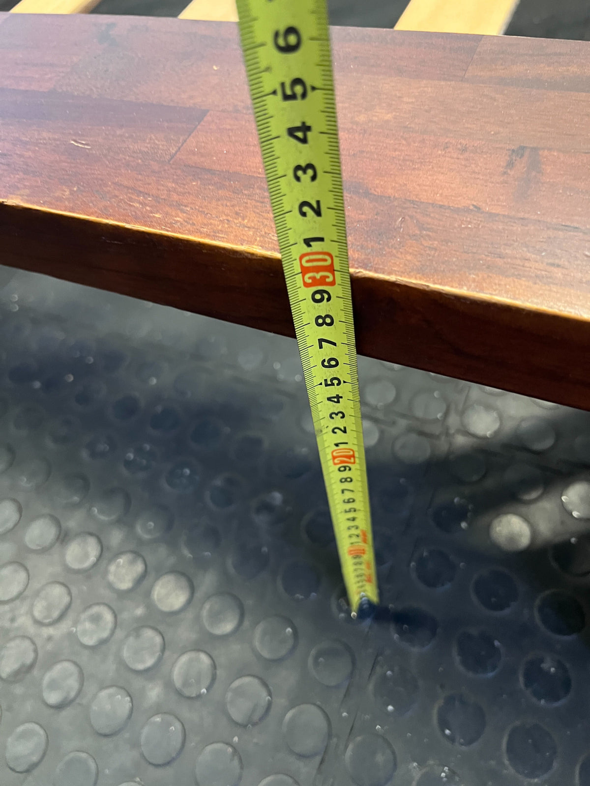 Modern Solid Wood King Bed Frame with Headboard