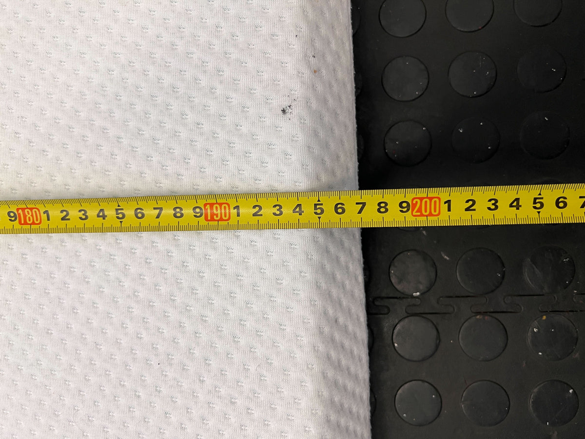 Cozy White Single Mattress Topper - Pre-Loved Comfort 90 by 190