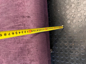 3 seater couch  - Vibrant Purple  Sofa with Floral Cushions ✨ - 2ndhandwarehouse.com