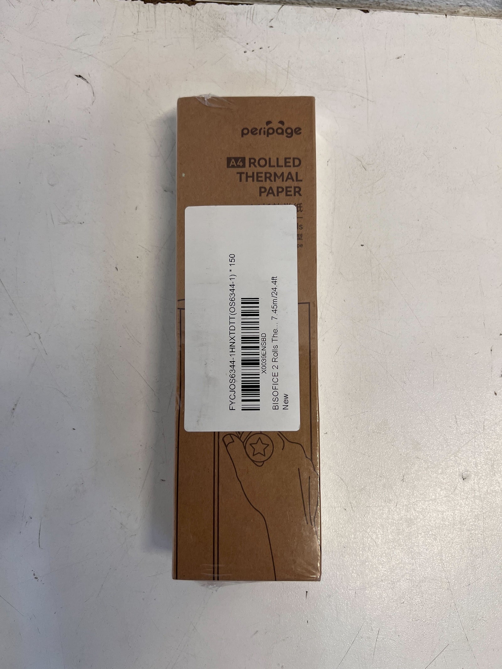 A4 Rolled Thermal Paper – Peripage Brand, New Condition