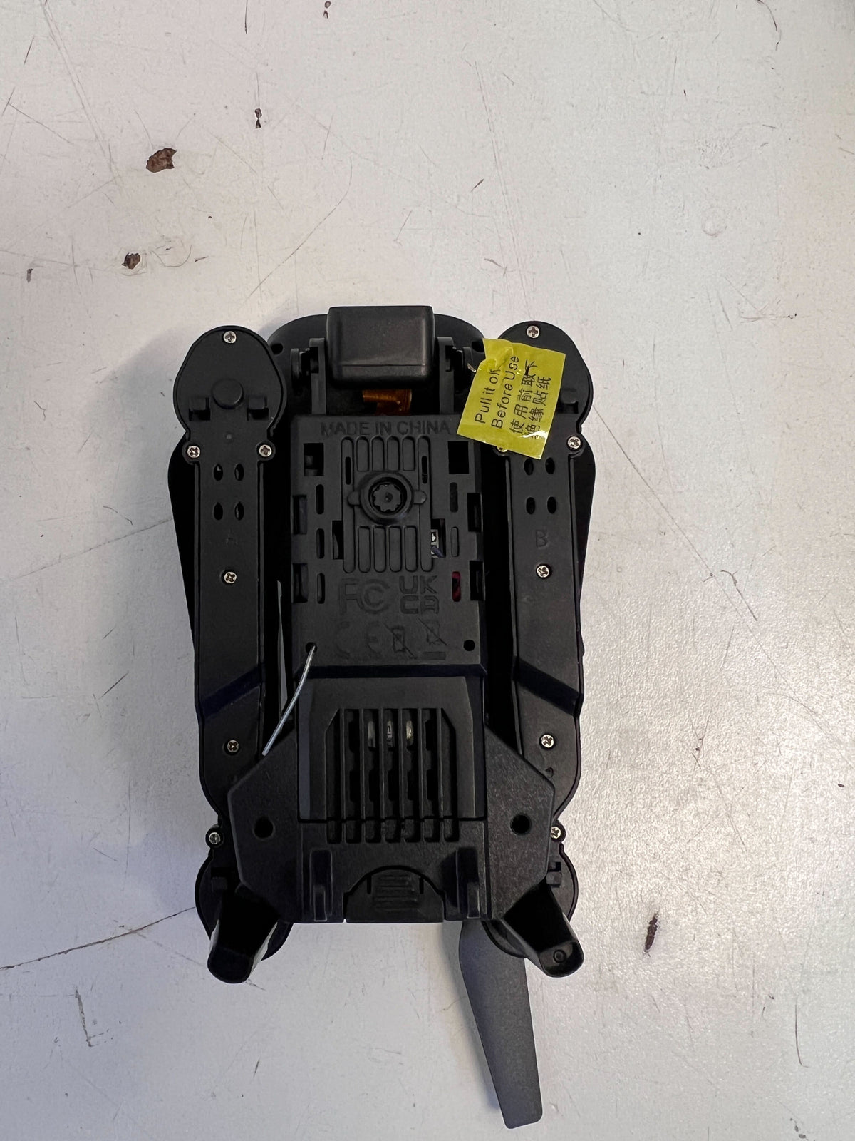 Versatile Black Folding Drone with Minor Wear - 2ndhandwarehouse.com