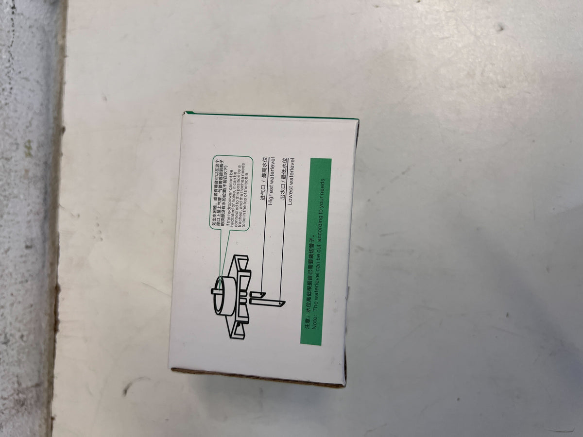 Adjustable White Plastic Tap Connector with Tubing - Slight Wear - 2ndhandwarehouse.com